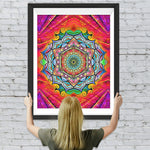 Begeistertes Mandala Diamond Painting