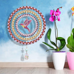 Beidseitig Diamond Painting Sonnenfänger Kristalle Hängedekoration - Fliegender Kolibri