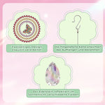 Beidseitig Diamond Painting Sonnenfänger Kristalle Hängedekoration - Fliegender Schmetterling