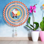 Beidseitig Diamond Painting Sonnenfänger Kristalle Hängedekoration - Weihnachtsmann