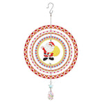 Beidseitig Diamond Painting Sonnenfänger Kristalle Hängedekoration - Weihnachtsmann