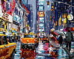 Belebte Stadtnacht Diamond Painting