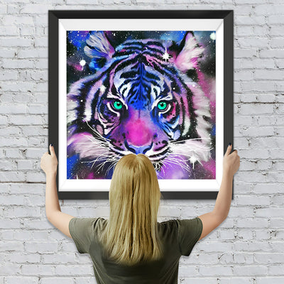 Bengalischer Tiger im Sternenlicht Diamond Painting