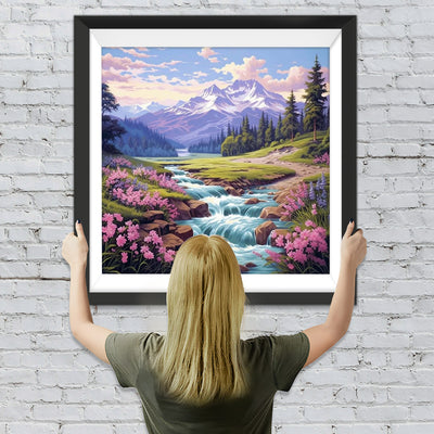 Bergbach Diamond Painting