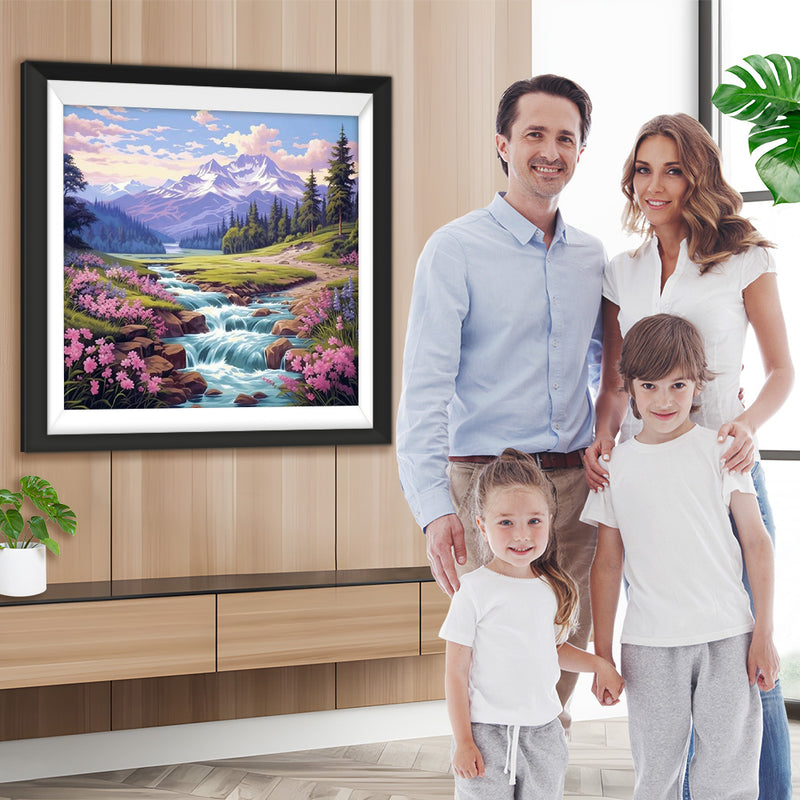 Bergbach Diamond Painting