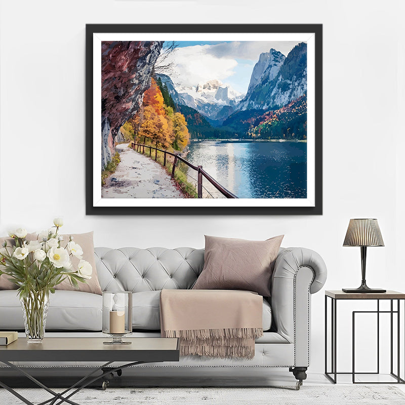 Bergpfade Diamond Painting