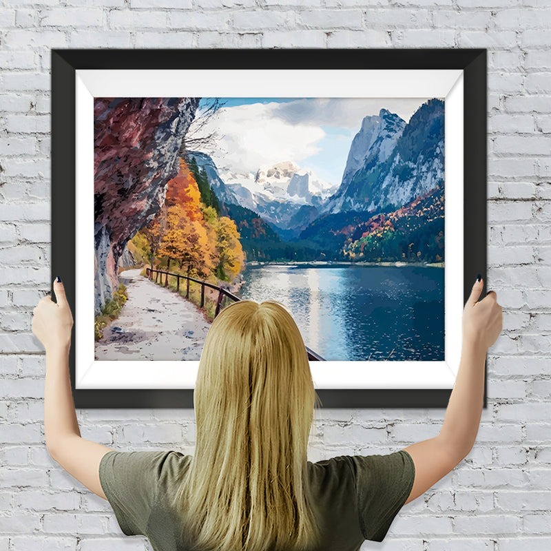 Bergpfade Diamond Painting