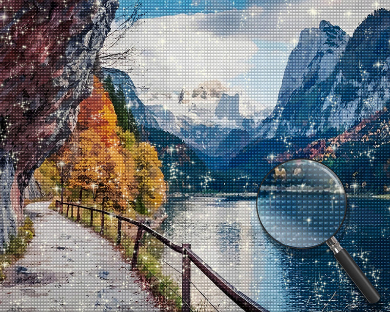 Bergpfade Diamond Painting