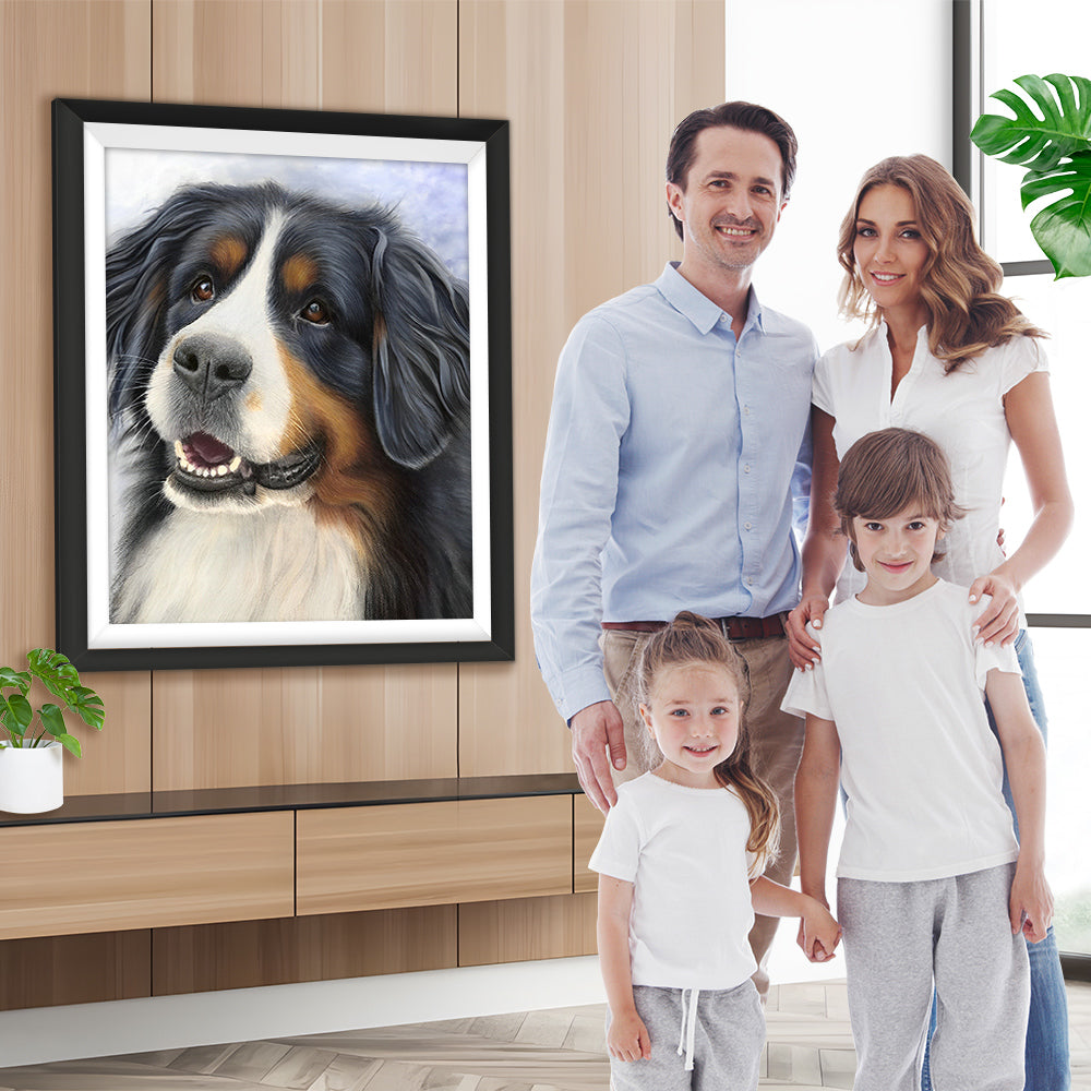 Berner Sennenhund Diamond Painting