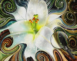 Besondere abstrakte Lilien Diamond Painting
