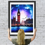 Big Ben in der Abenddämmerung Diamond Painting