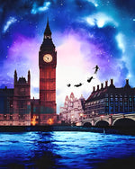 Big Ben in der Abenddämmerung Diamond Painting