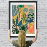 Blätter von verschiedenen Pflanzen Diamond Painting