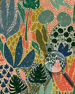 Blätter von verschiedenen Pflanzen Diamond Painting