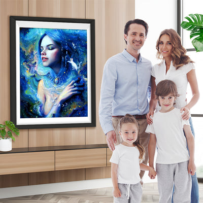 Blaue Elfe Diamond Painting