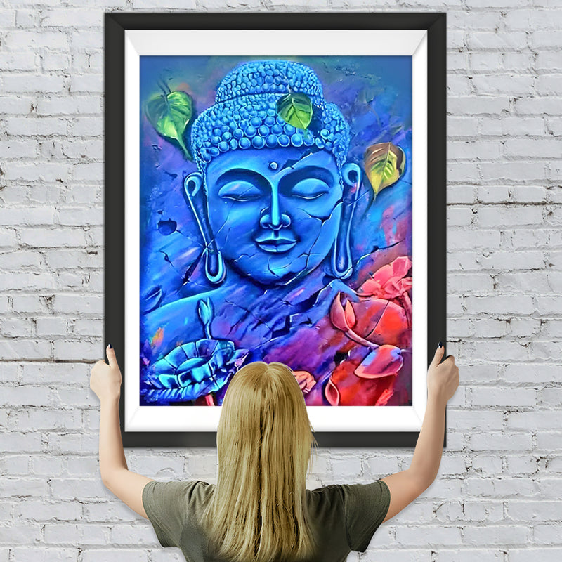 Blauer Buddha Diamond Painting