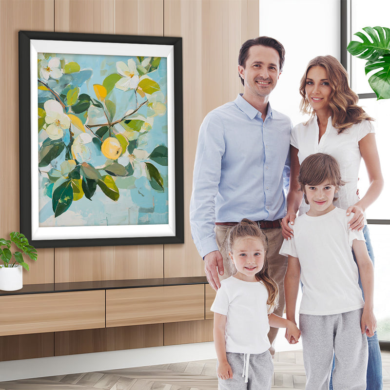 Blühender Loquat-Baum Diamond Painting
