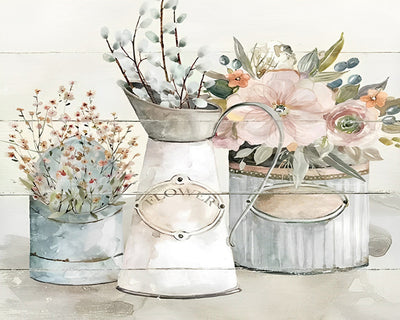 Blumen in Töpfen Diamond Painting