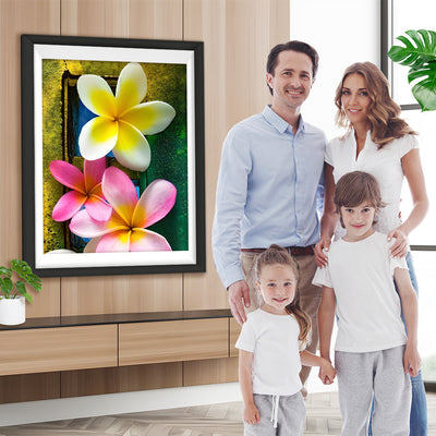 Blumen Plumeria Diamond Painting