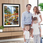 Blumenladen auf der Straße von Paris Diamond Painting