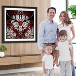 Blutige Lotusblume Diamond Painting