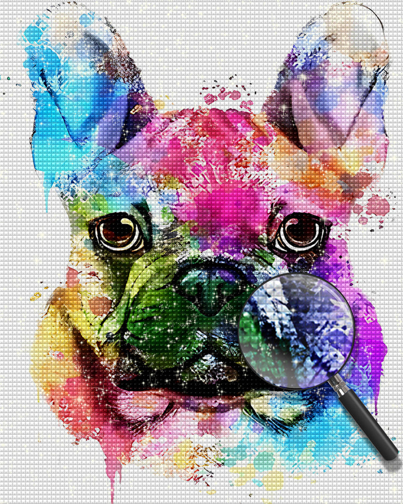 Böser Hund Diamond Painting