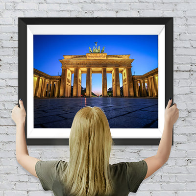 Brandenburger Tor bei Sonnenuntergang Diamond Painting