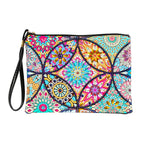 Brillante Blume Mandala Diamond Painting Handgelenktasche