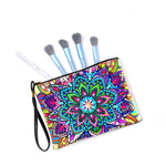 Brillantes Lotus Mandala Diamond Painting Handgelenktasche