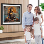 Bronze Buddha Statue Diamond Painting