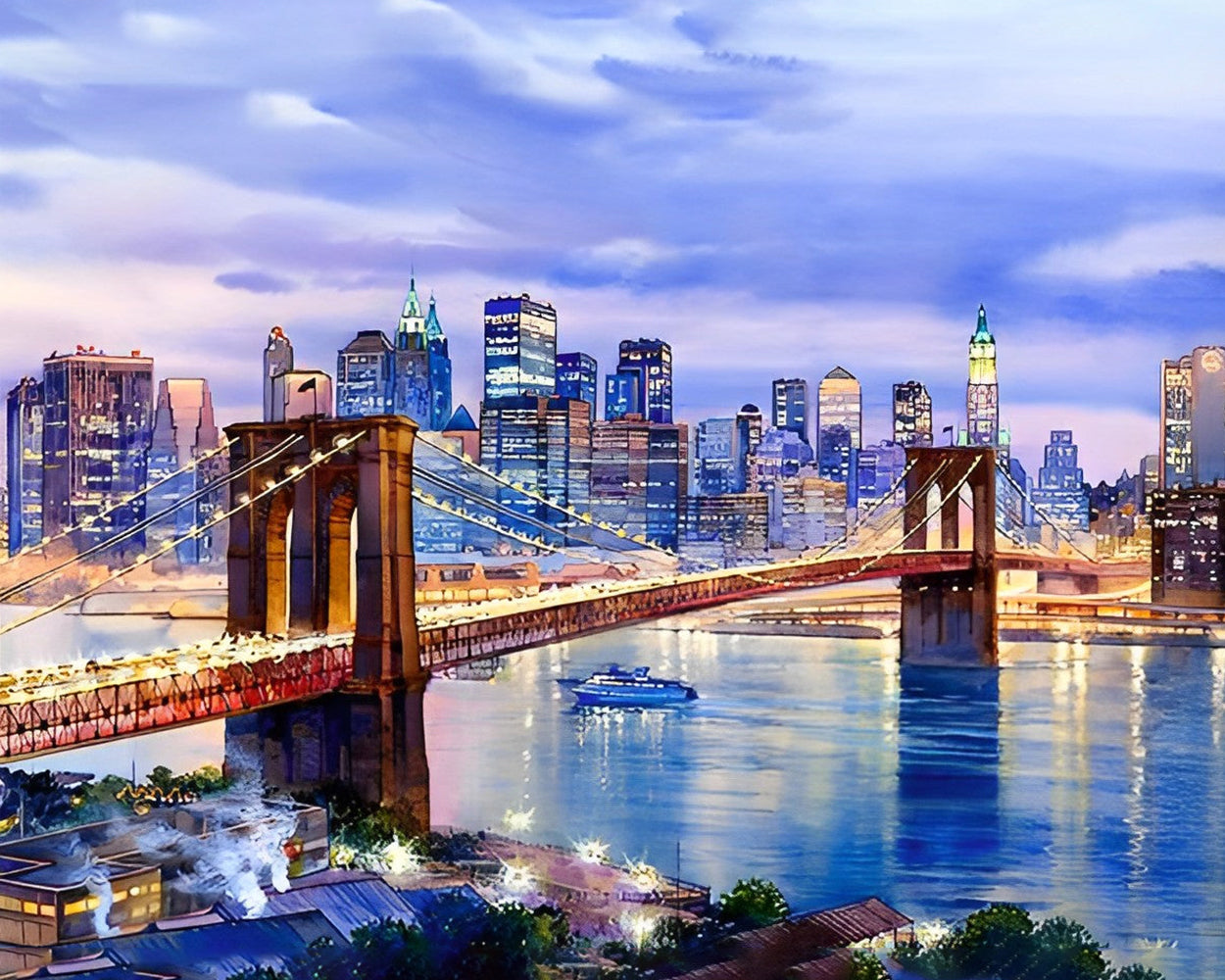 Brooklyn Bridge Diamond Painting