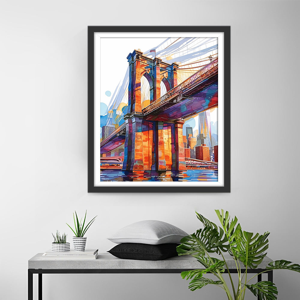 Brooklyn-Brücke Diamond Painting