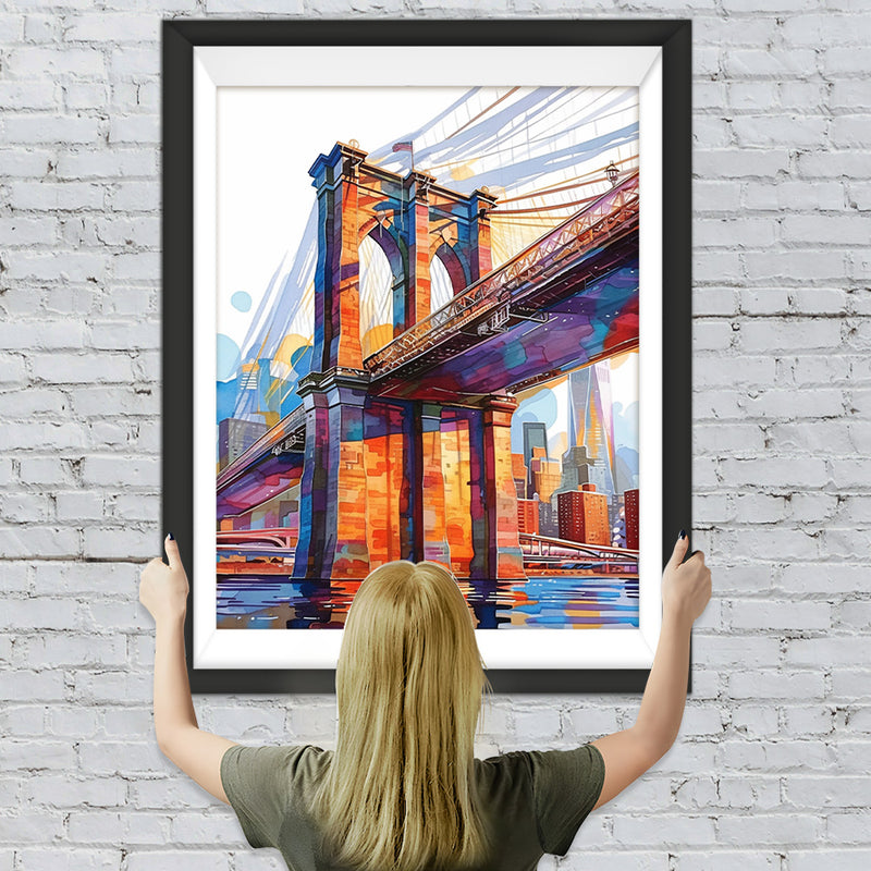 Brooklyn-Brücke Diamond Painting