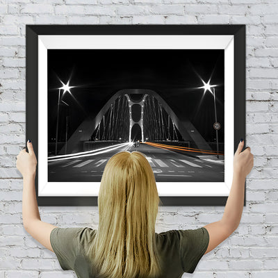 Brücke bei Nacht Diamond Painting