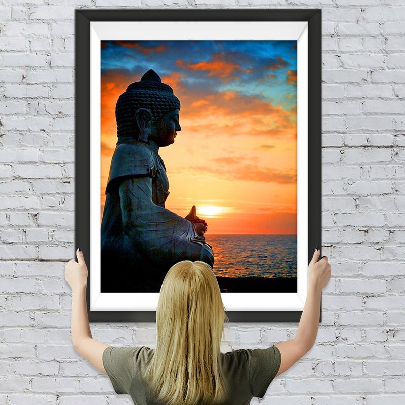 Buddha am Meer Diamond Painting