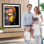 Buddha im Dunkeln Diamond Painting