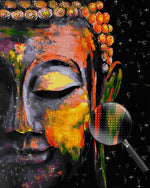 Buddha im Dunkeln Diamond Painting