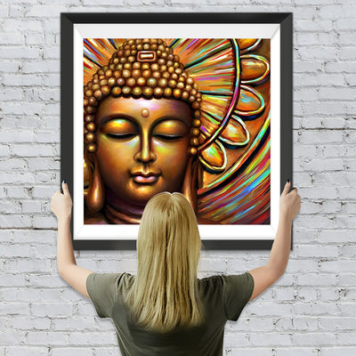 Buddha-Statue von Siddhartha Gautama Diamond Painting