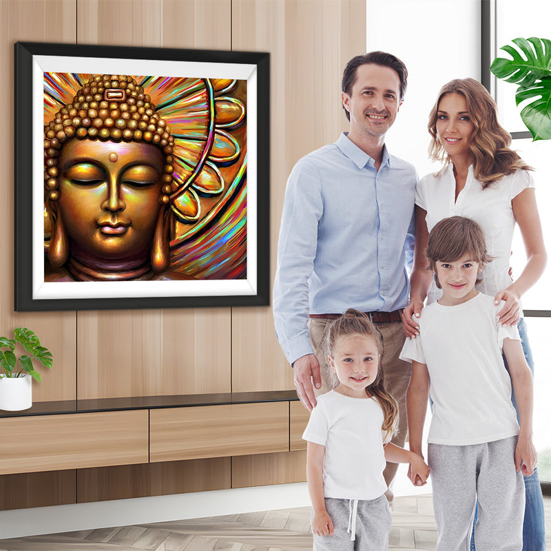 Buddha-Statue von Siddhartha Gautama Diamond Painting