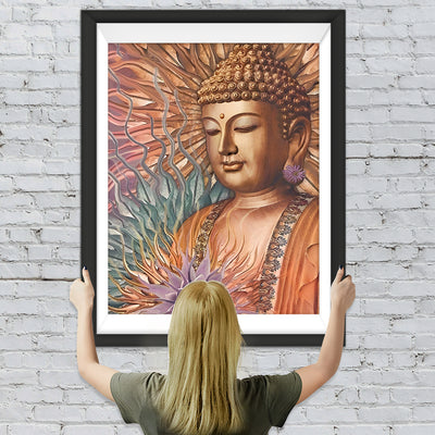 Buddha und Frieden Diamond Painting