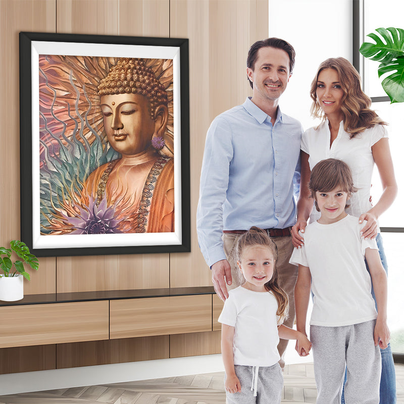 Buddha und Frieden Diamond Painting