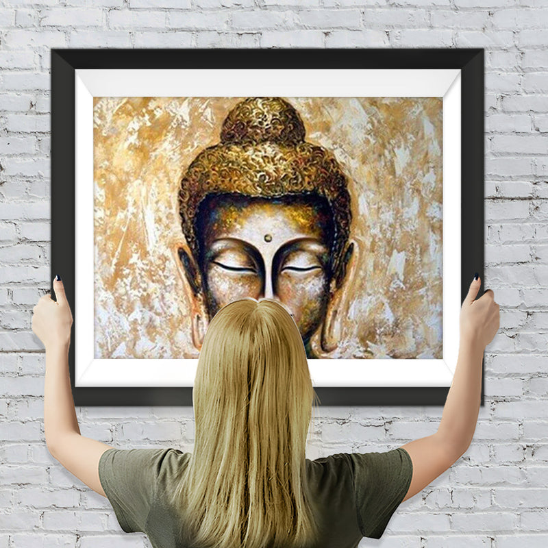 Buddhas Kopf Diamond Painting