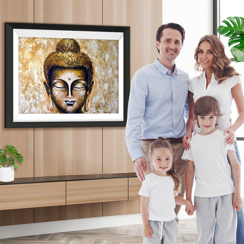 Buddhas Kopf Diamond Painting