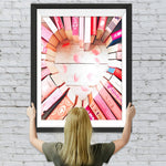 Bücher, die ein Herz bilden Diamond Painting