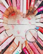 Bücher, die ein Herz bilden Diamond Painting