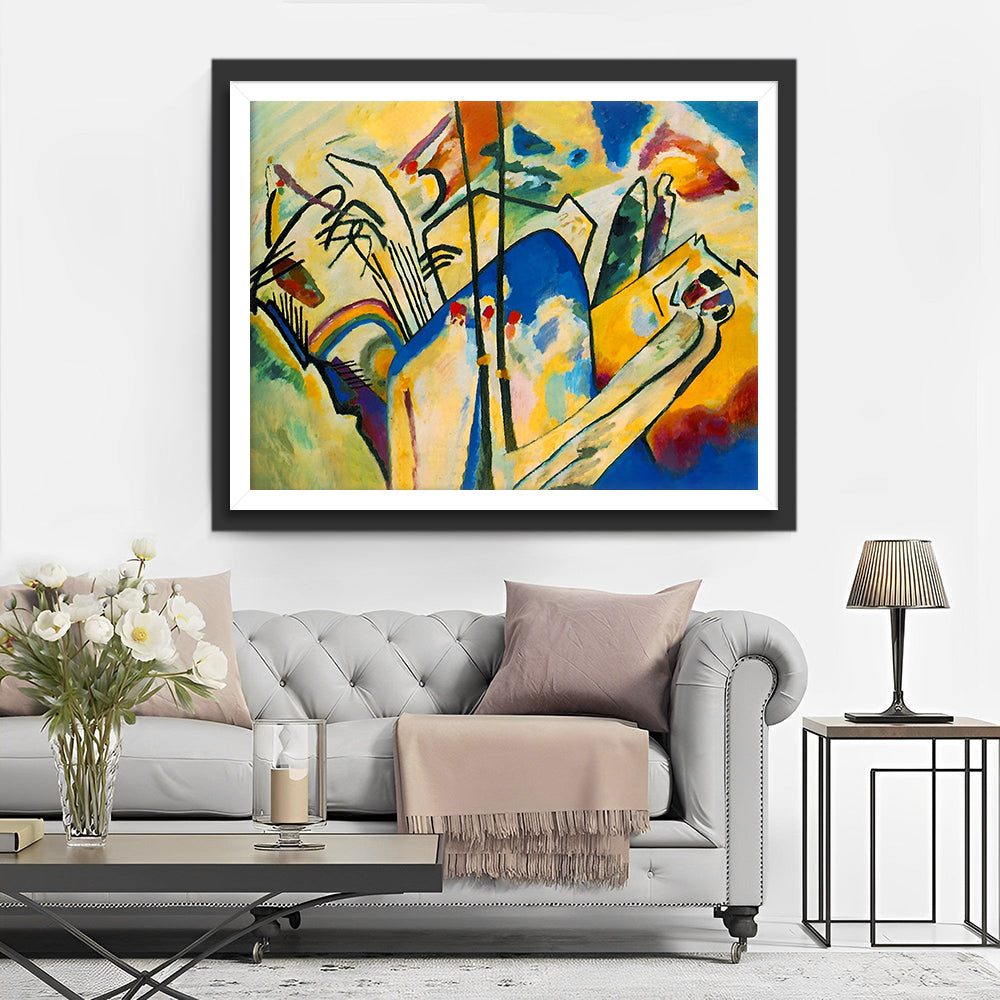 Bunte abstrakte Kunst Diamond Painting