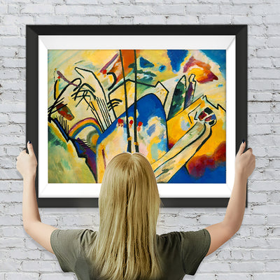 Bunte abstrakte Kunst Diamond Painting