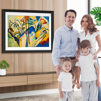 Bunte abstrakte Kunst Diamond Painting