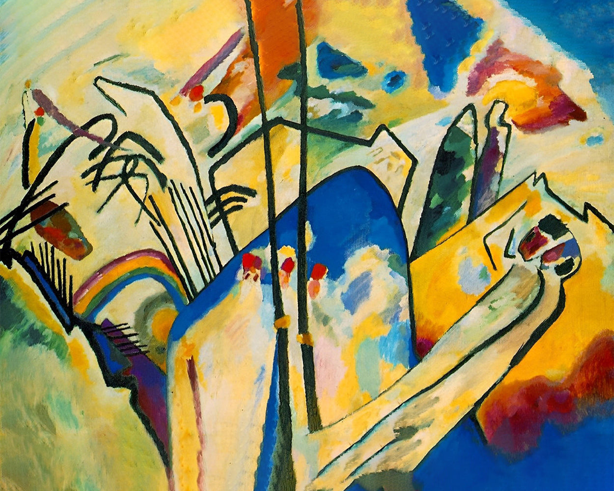 Bunte abstrakte Kunst Diamond Painting