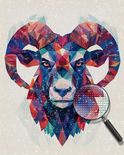 Bunte Antilope Diamond Painting
